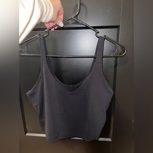 Lululemon Black Cropped Align Tank